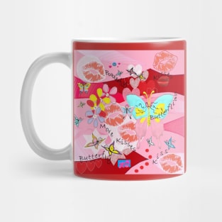 Butterflies and Kisses Mug